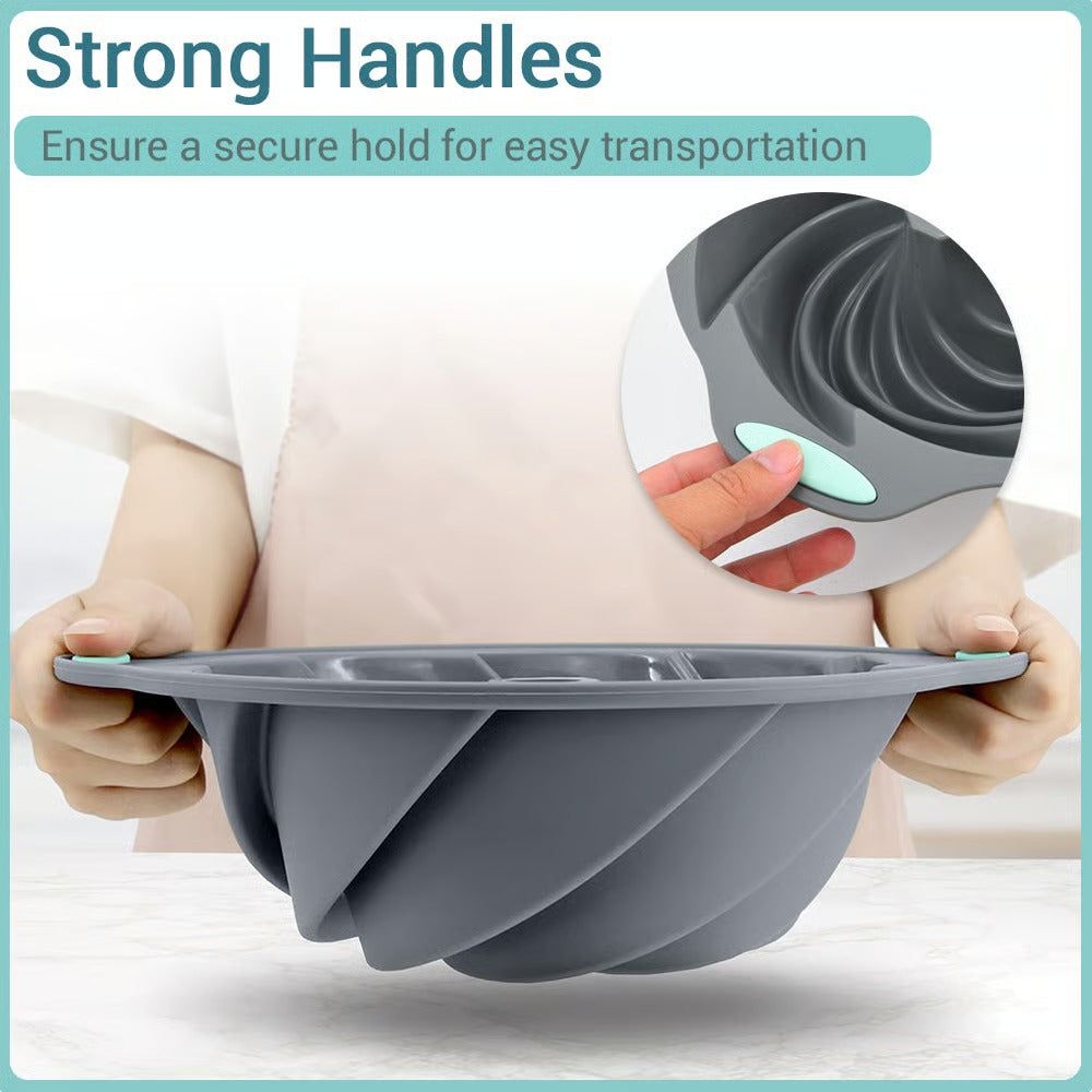 Silicone Fluted Cake Pans