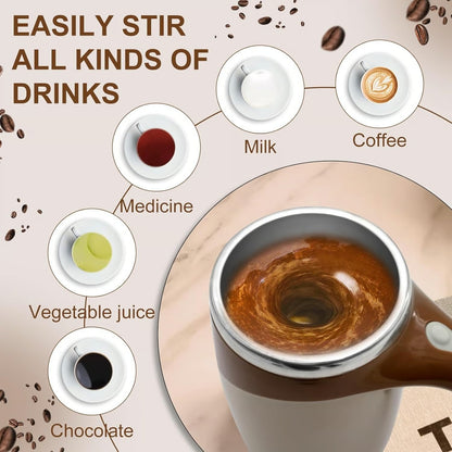 Automatic Stirring Coffee Mug