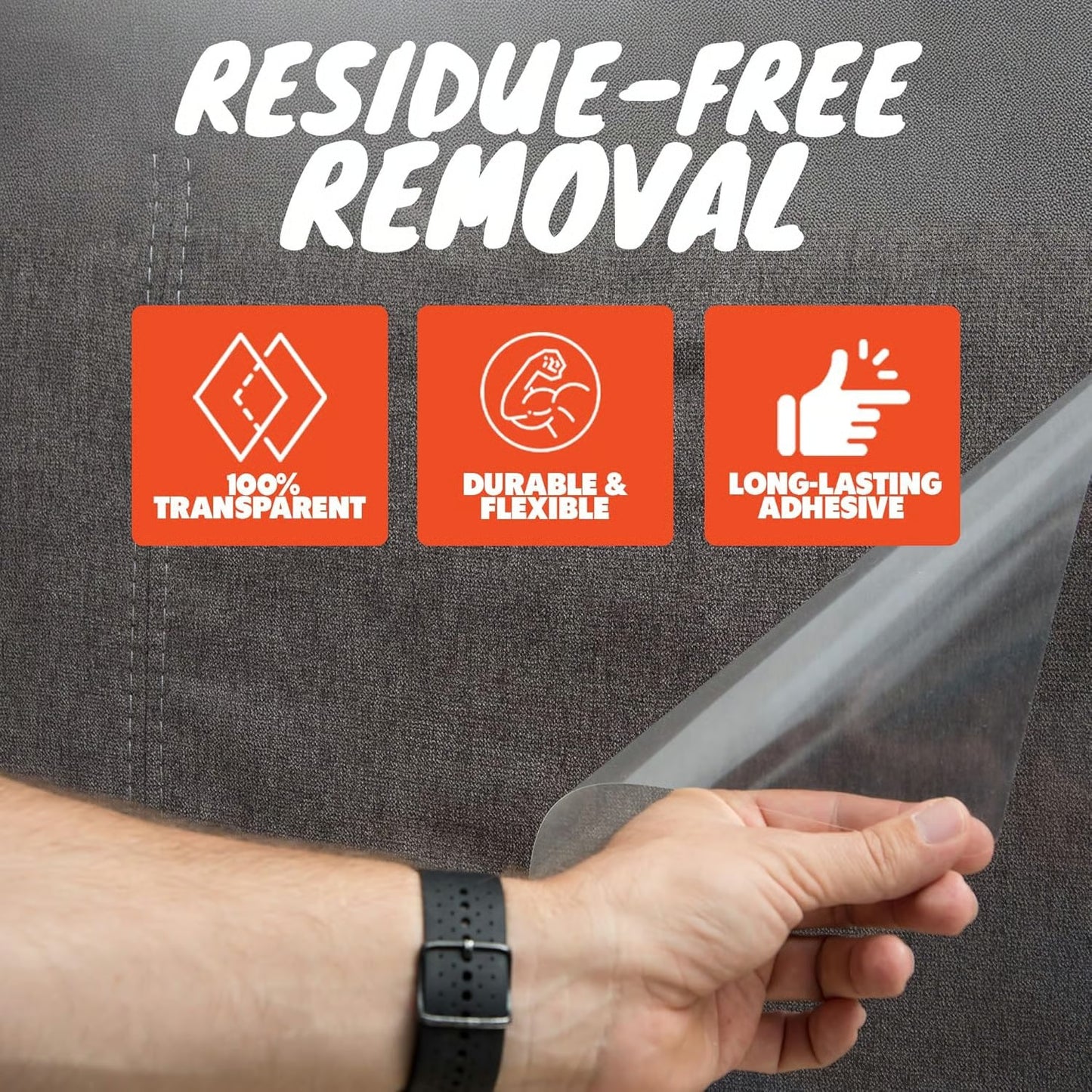 NO PINS Pain Cat Scratch Furniture Protector