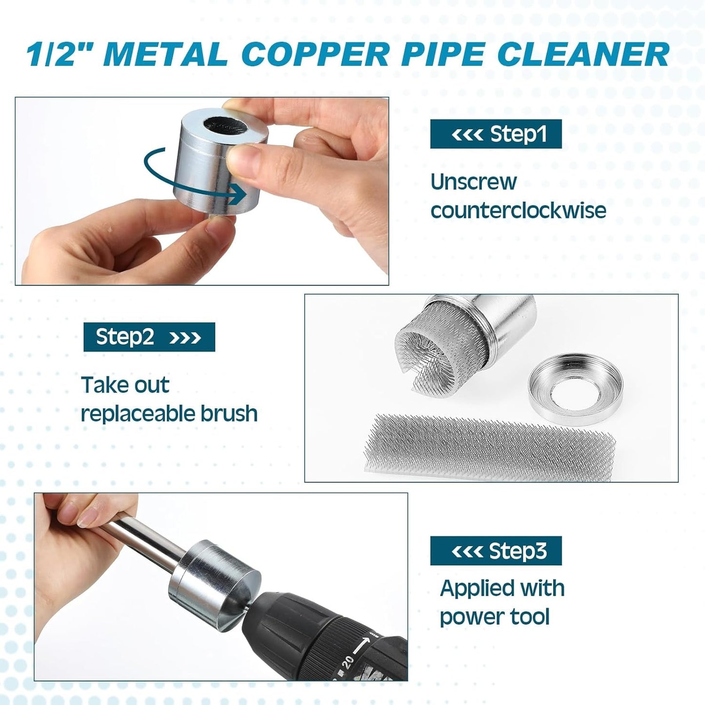 Metal Copper Pipe Cleaner