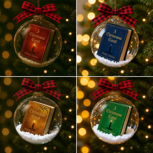 🔥LAST DAY 49% OFF📚"A Christmas Carol" Mini Book Ornaments 🔥