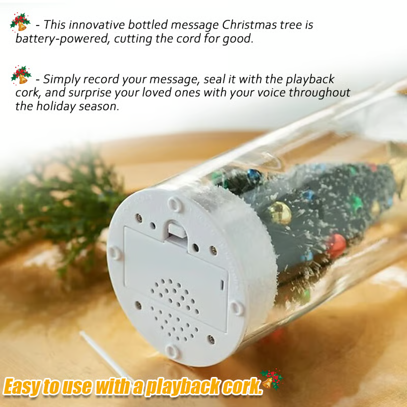 💝Recordable Christmas Tree Voice Ornament