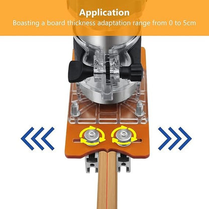 2 in 1 Compact Wood Palm Router Base Router