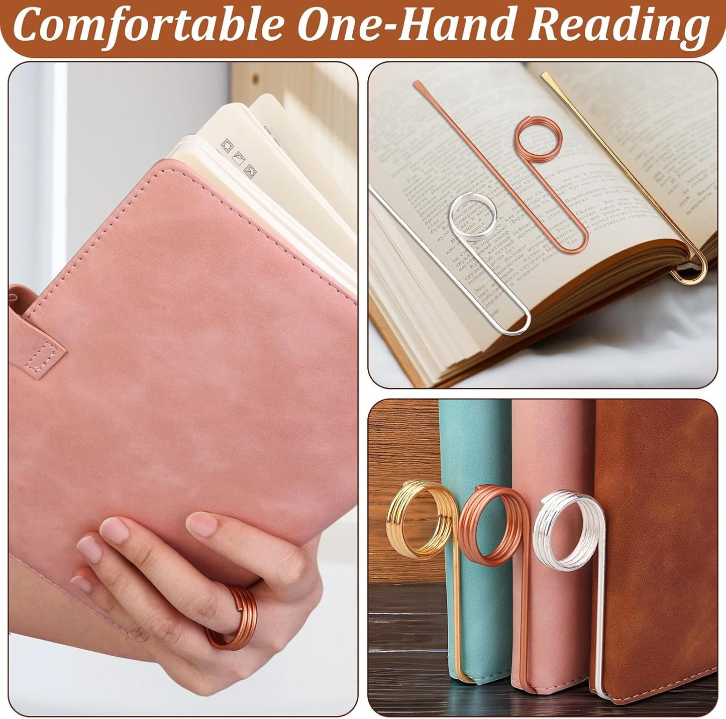 📖Book Holder Ring Bookmark