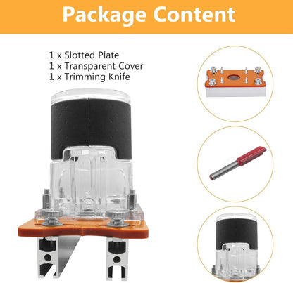 2 in 1 Compact Wood Palm Router Base Router