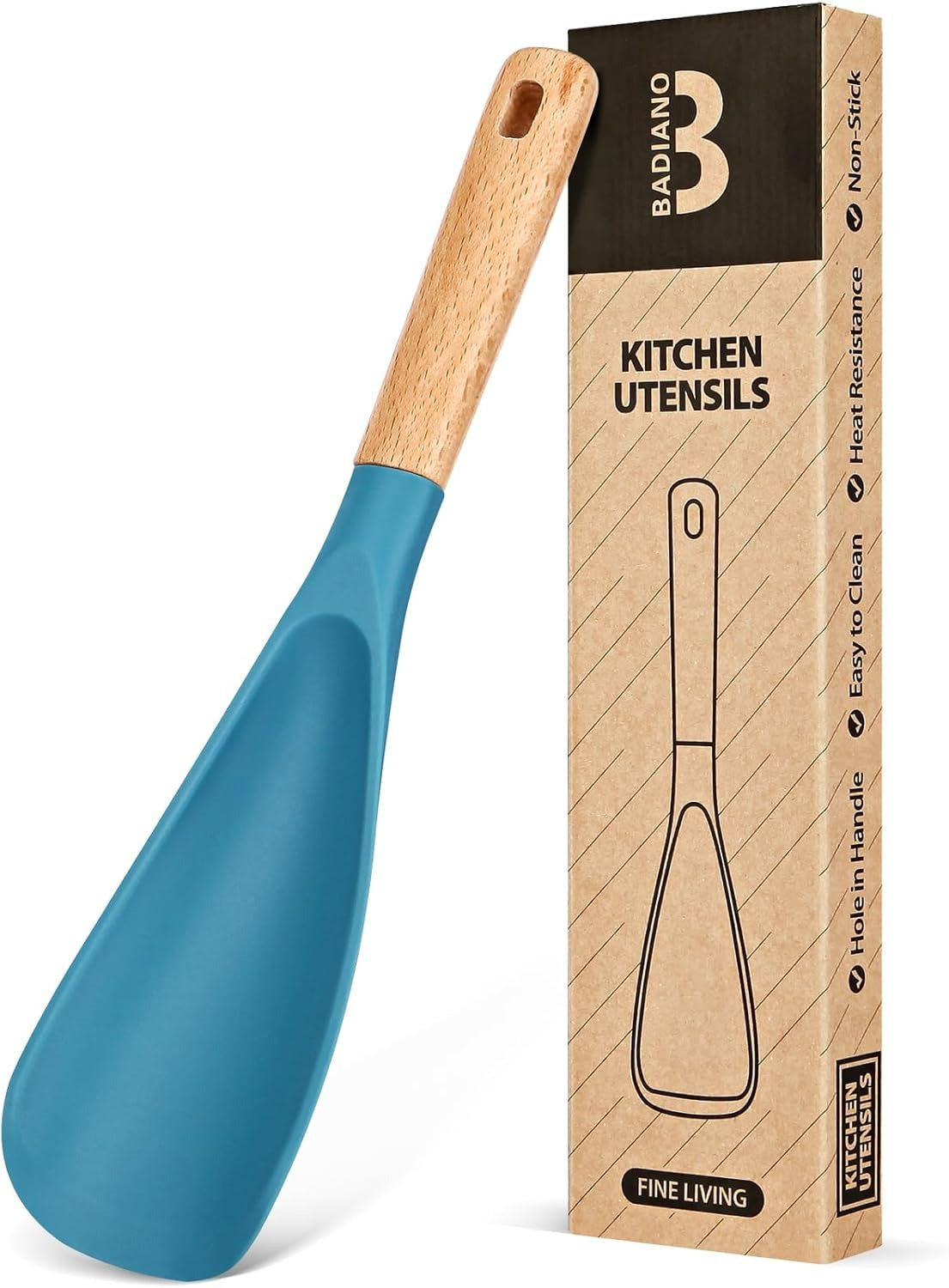 High-temperature Resistant Silicone Non-stick Spatula