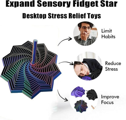 🔥Last Day 49%OFF🔥3D Printed Expanded Sensory Fidget Star