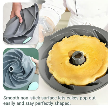 Silicone Fluted Cake Pans