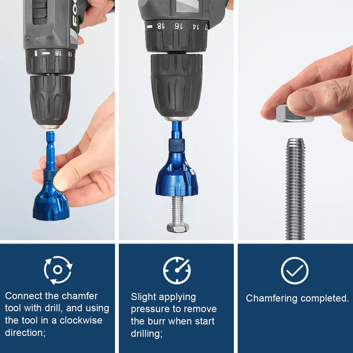 Screw Deburr and Outer Corner Chamfering Tool