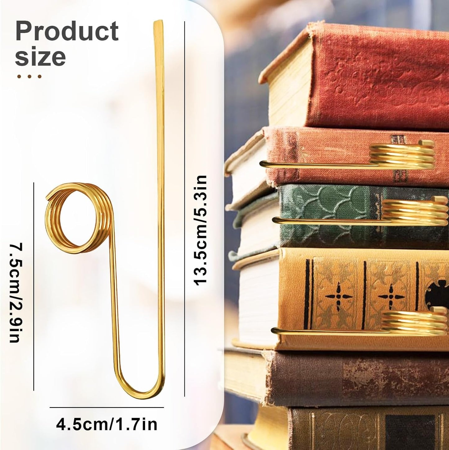 📖Book Holder Ring Bookmark