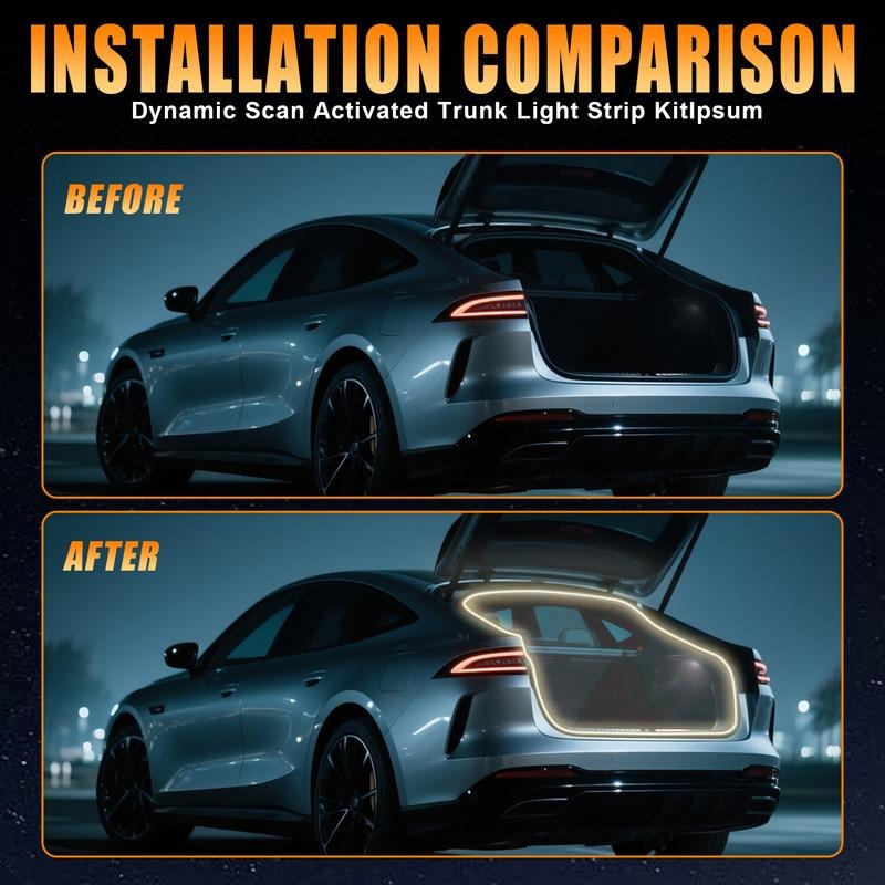 LED Interior Lighting Kit For Car Trunk