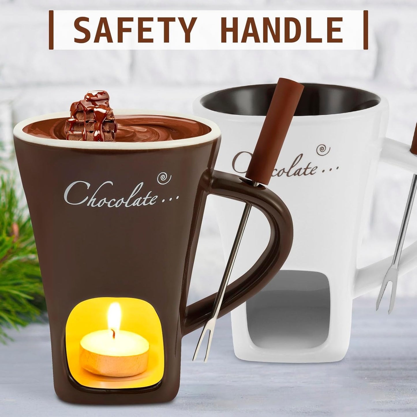 Candle Heated Ceramic Mug