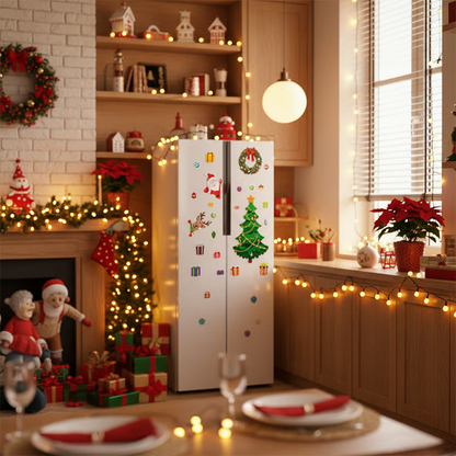 Reusable Christmas Magnetic Decals