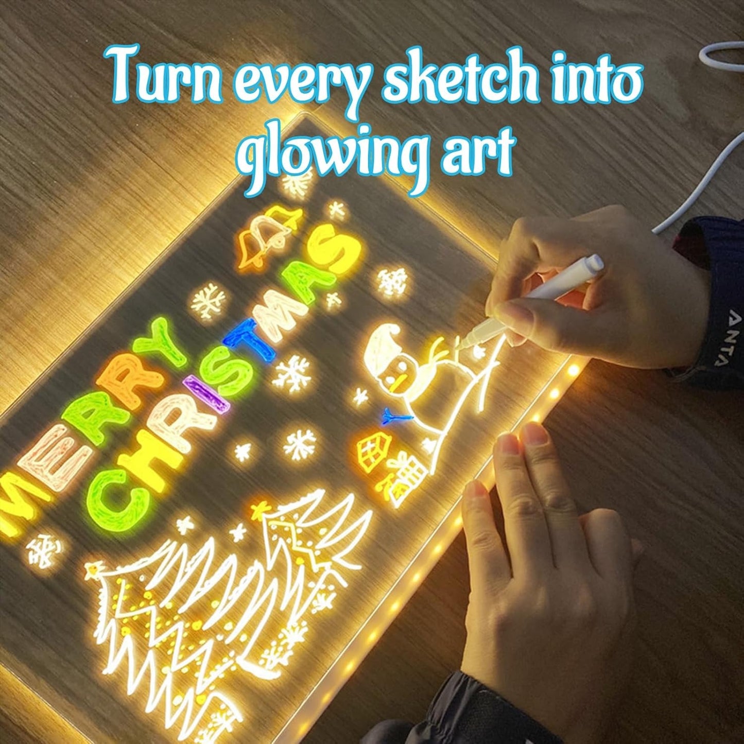 Children's Light-Up DIY Drawing Board