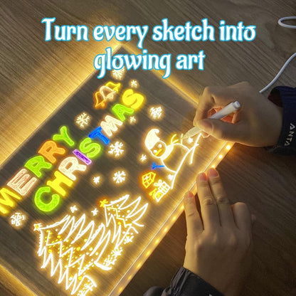 Children's Light-Up DIY Drawing Board