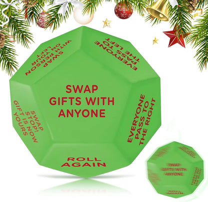 Santa Swap Gift Exchange Dice