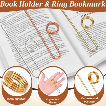 📖Book Holder Ring Bookmark