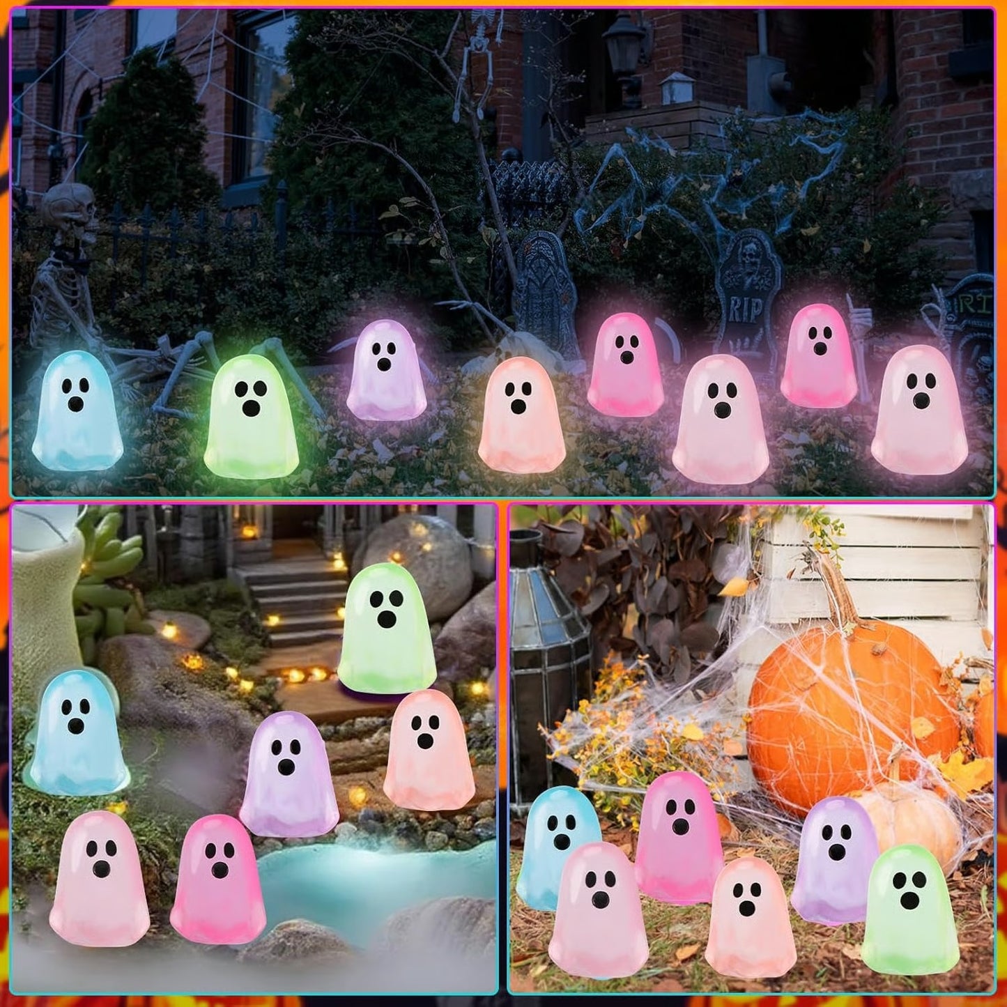 Halloween Mini Ghosts Figures