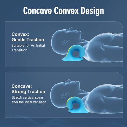 C-Shaped Pillow Cervical Massager