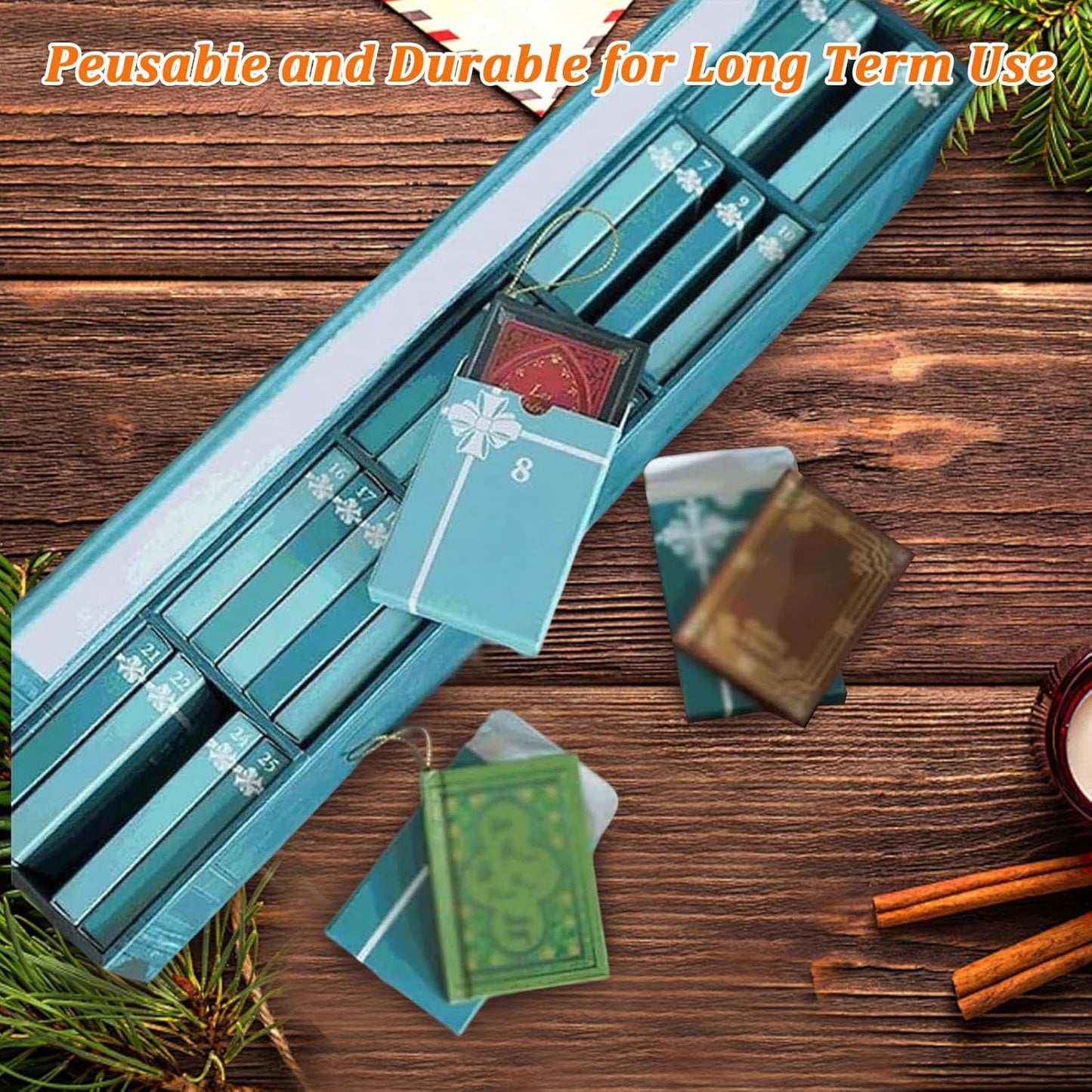 Mini Book Ornament Advent