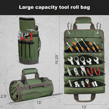 Roll Up Tool Bag-Gifts For Men Dad Husbands Him