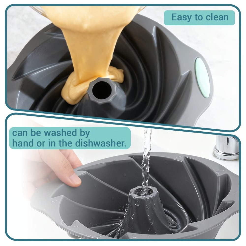 Silicone Fluted Cake Pans