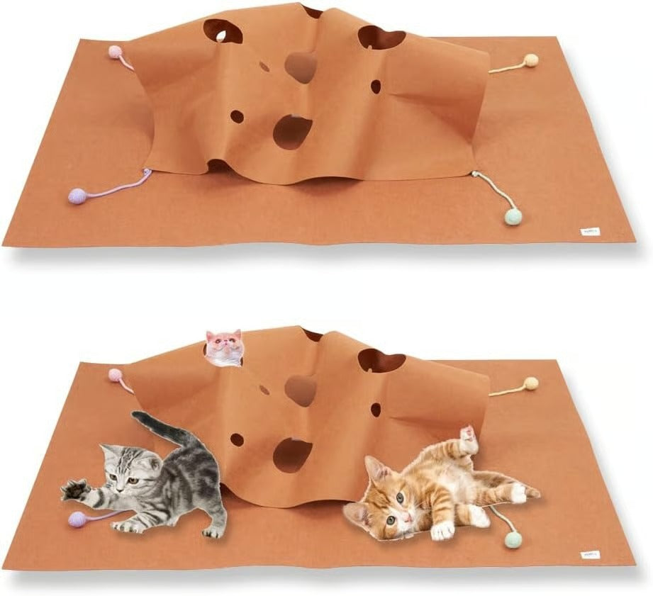 🎄Interactive Cat Activity Mat – The Purrfect Christmas Gift for Your Furry Friend!