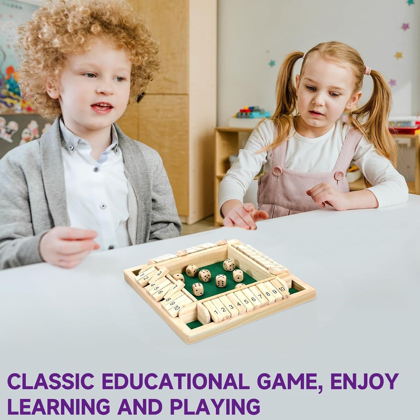 Digital Flip Four-Sided Board Game