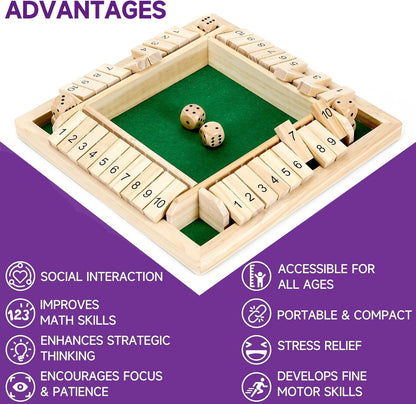 Digital Flip Four-Sided Board Game