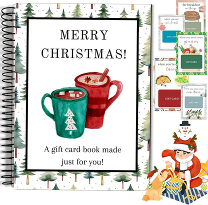 Christmas DIY Gift Card Book