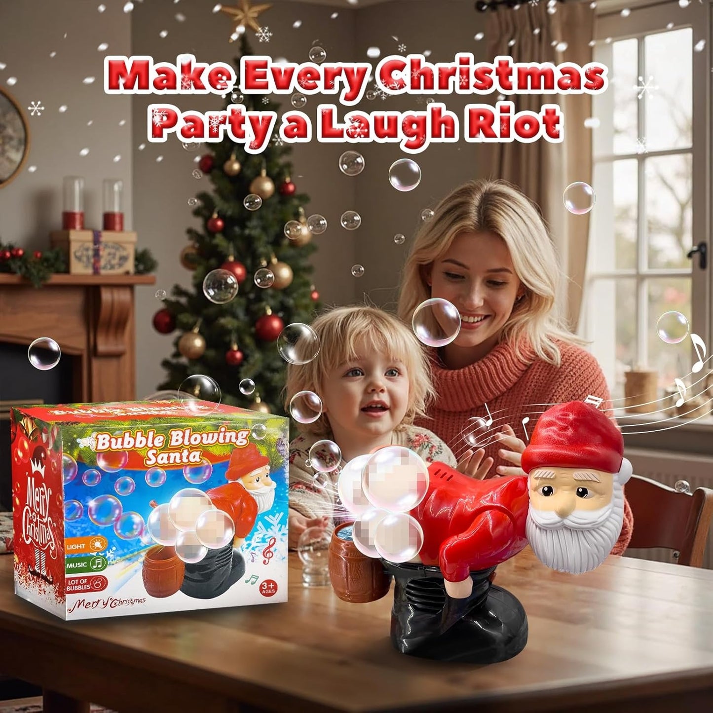 Farting Bubble Santa