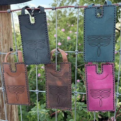 2025 Fashion Western Boot-Shaped Wallet with Snap Strap