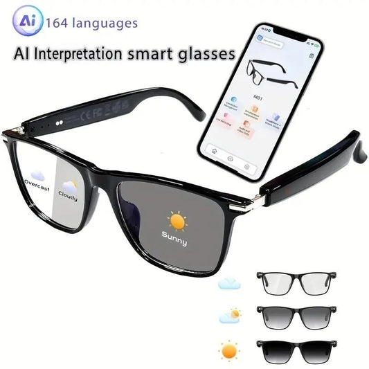 AI Interpretation Smart Glasses with 160 Languages