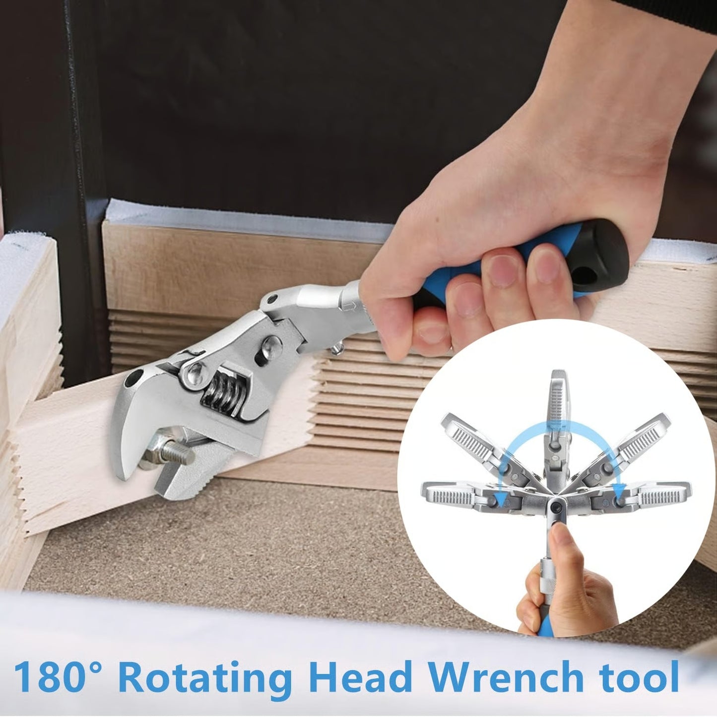 10" to 12" Ratcheting Crescent Wrenches tool