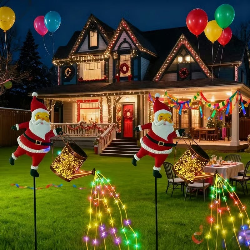 Santa Solar Kettle Lights