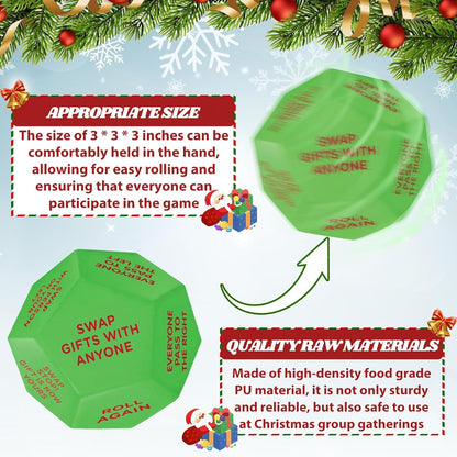 Santa Swap Gift Exchange Dice