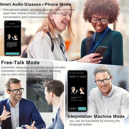 AI Interpretation Smart Glasses with 160 Languages