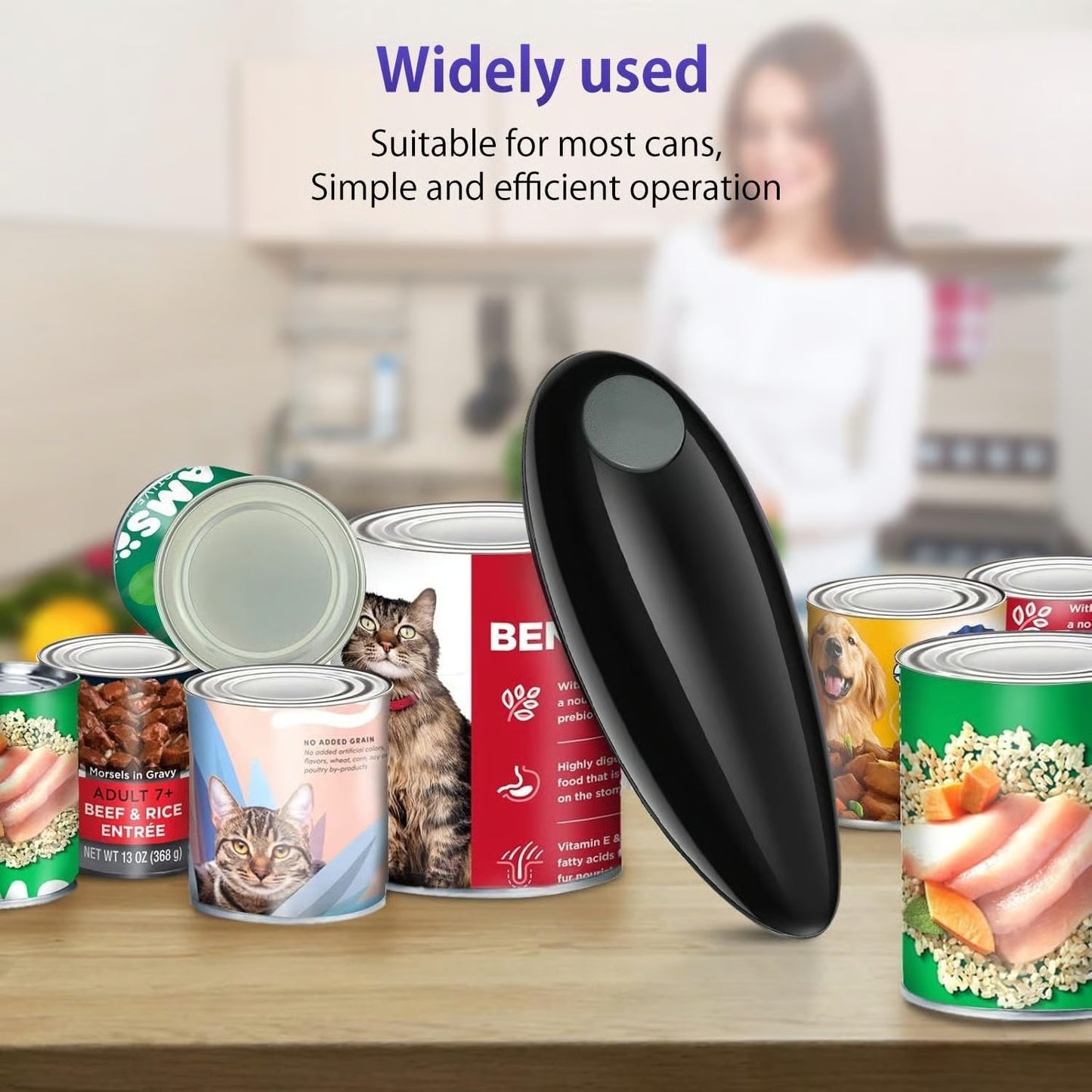 One Touch Electric Can Opener