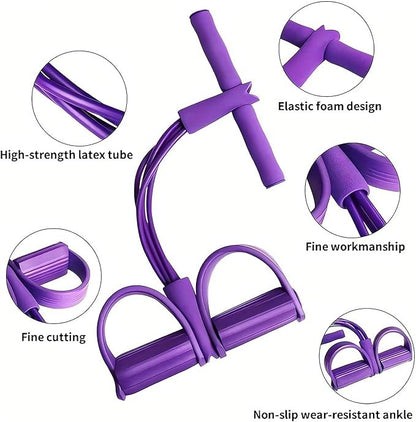 Waist-slimming and Belly-reducing Foot Pedal Resistance Band