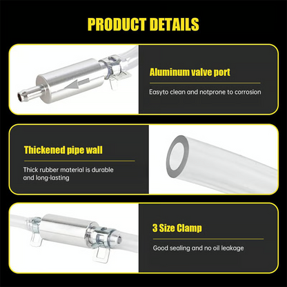 One-Way Check Valve Brake Bleeder Hose