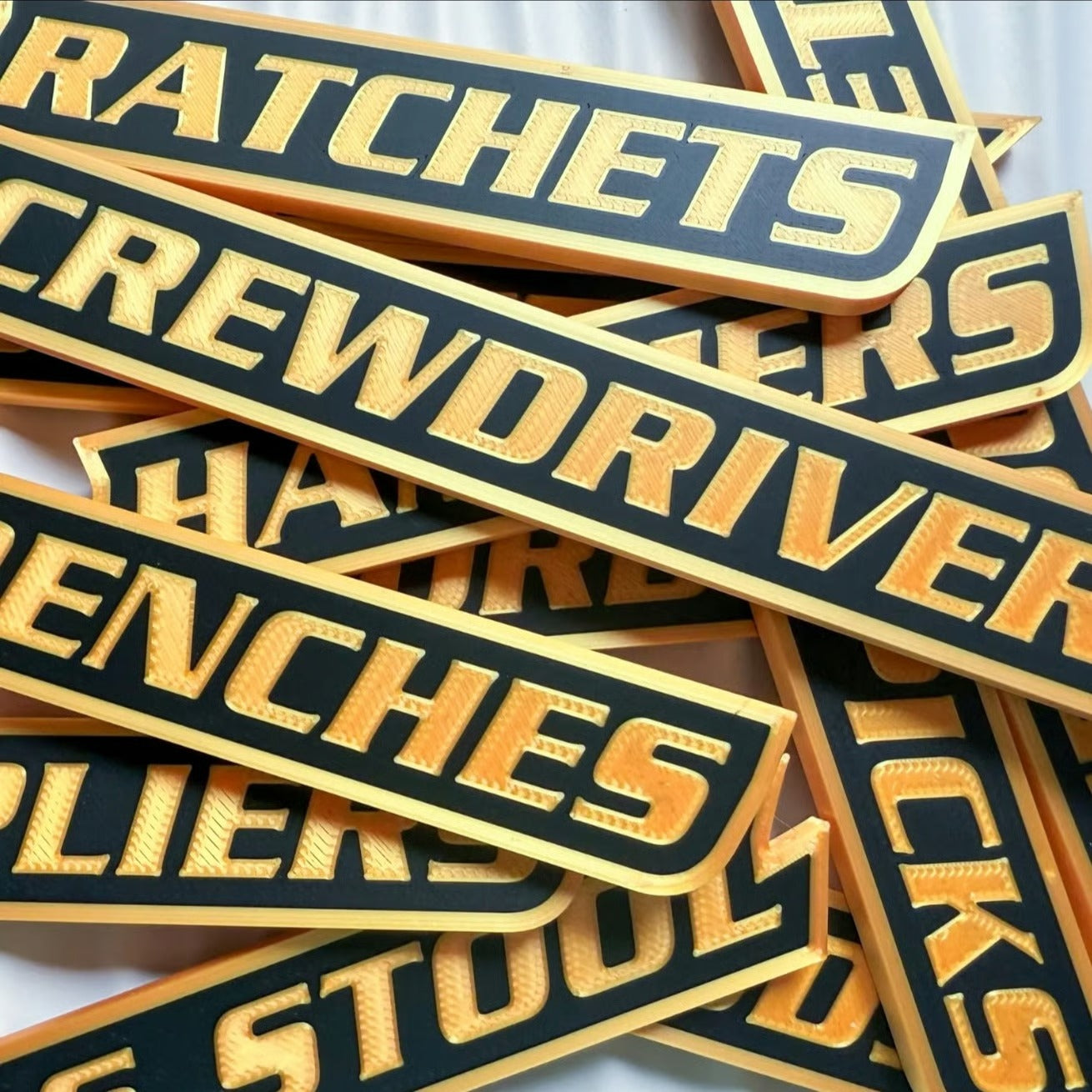 🔥Hot Sale 49% off🌟12 Pack of Magnetic Toolbox Labels🔩