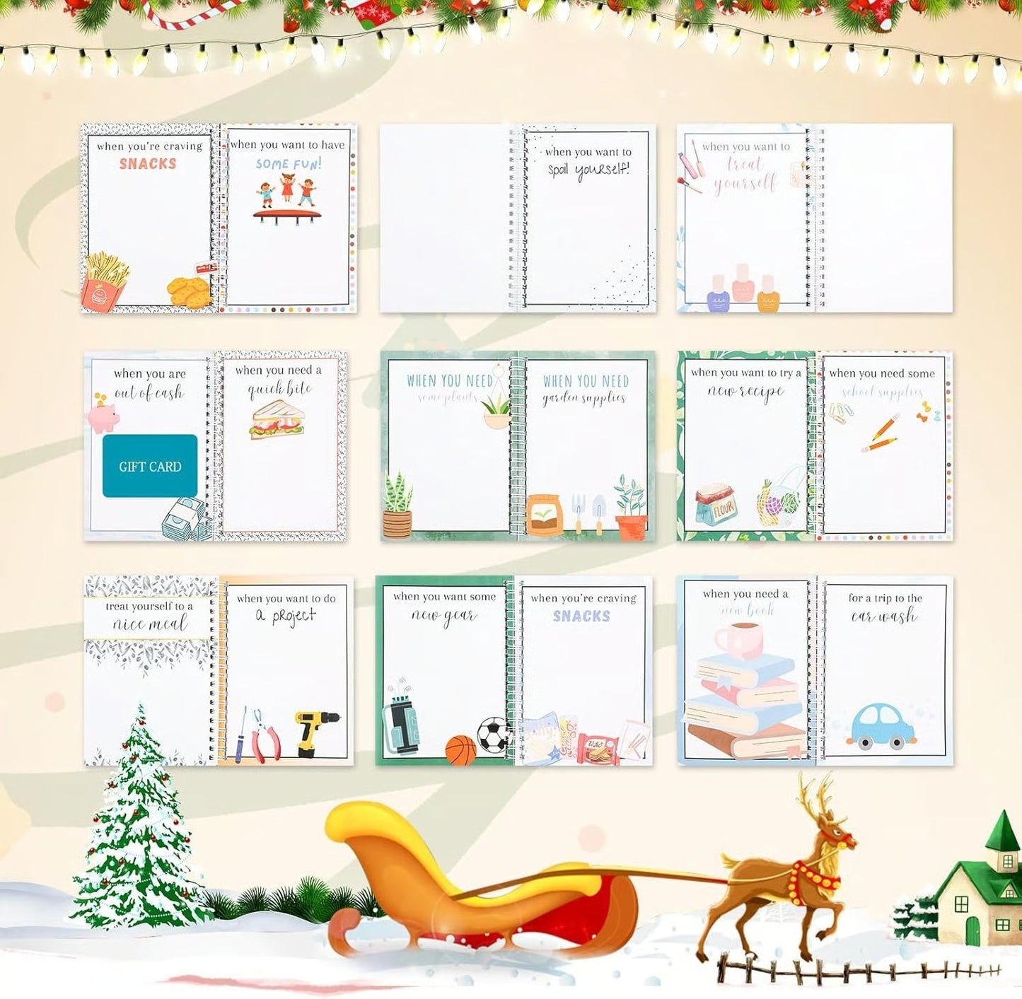 Christmas Gifts Card Books