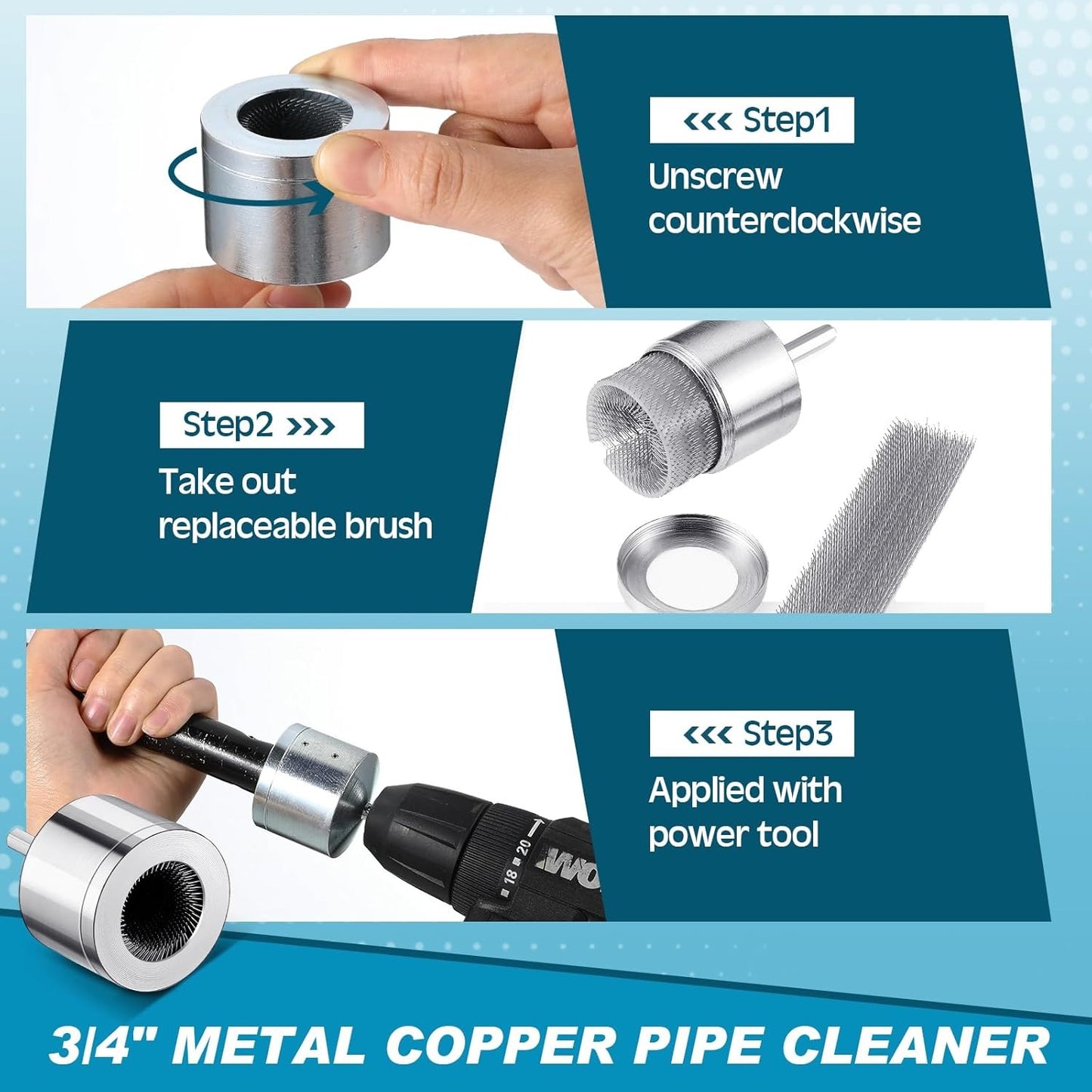 Metal Copper Pipe Cleaner