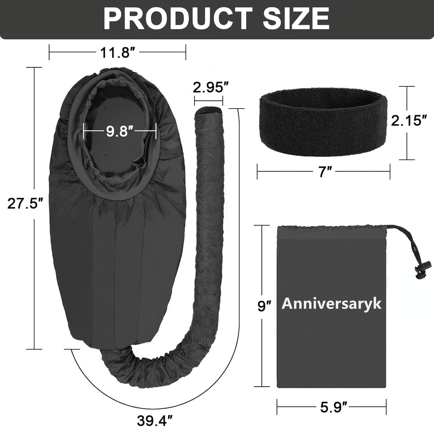 Hair Dryer Bonnet Attachment