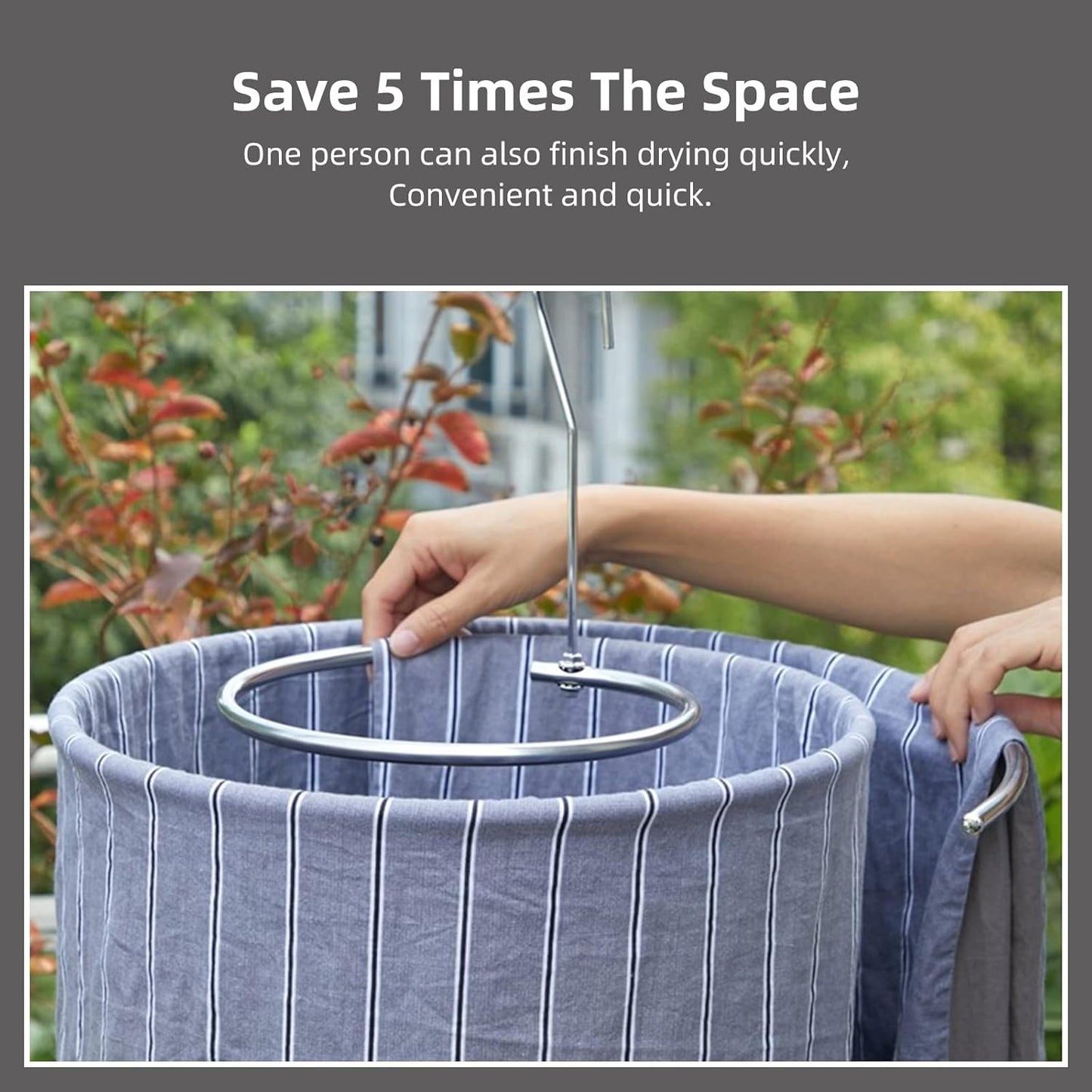 Spiral Clothes Drying Rack