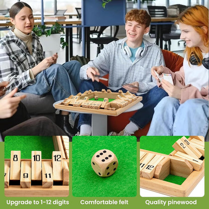 Digital Flip Four-Sided Board Game