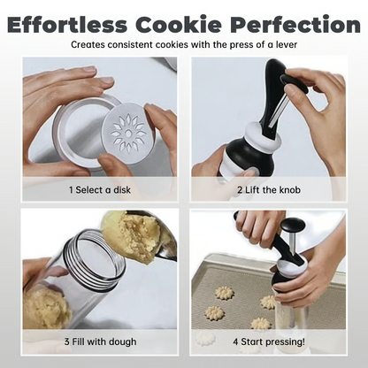🎄Holiday Pre-Sale Save 49%🔥Cookie Press Gun Kit