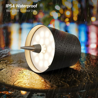 Wireless Bottle Lamp with RGB Lights