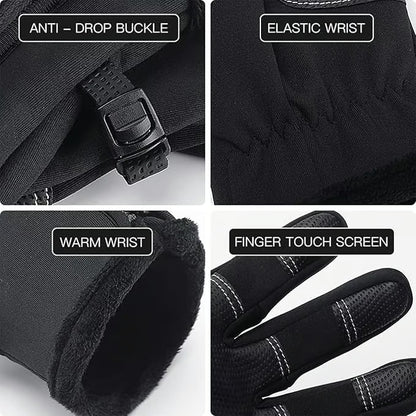 Winter Wndproof Waterproof Thermal Warm Gloves