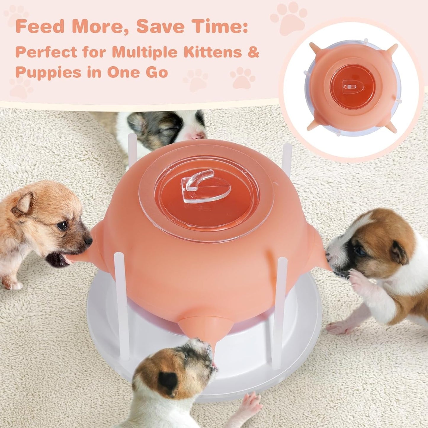 Bionic Silicone Pet Feeder